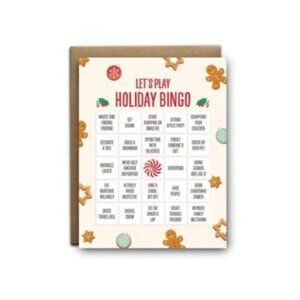 ($5) Play Holiday Bingo Greeting Card